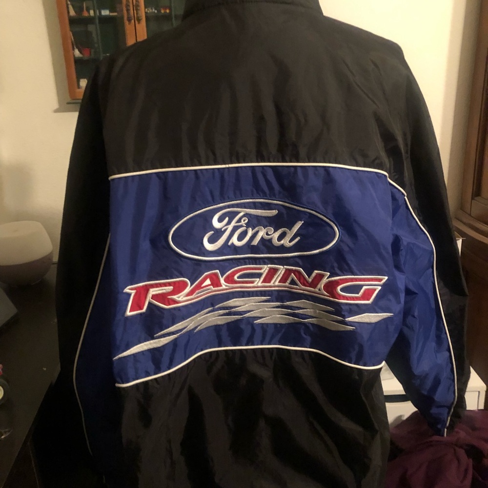 Vintage ford racing nascar windbreaker SzM - Picture 3 of 5